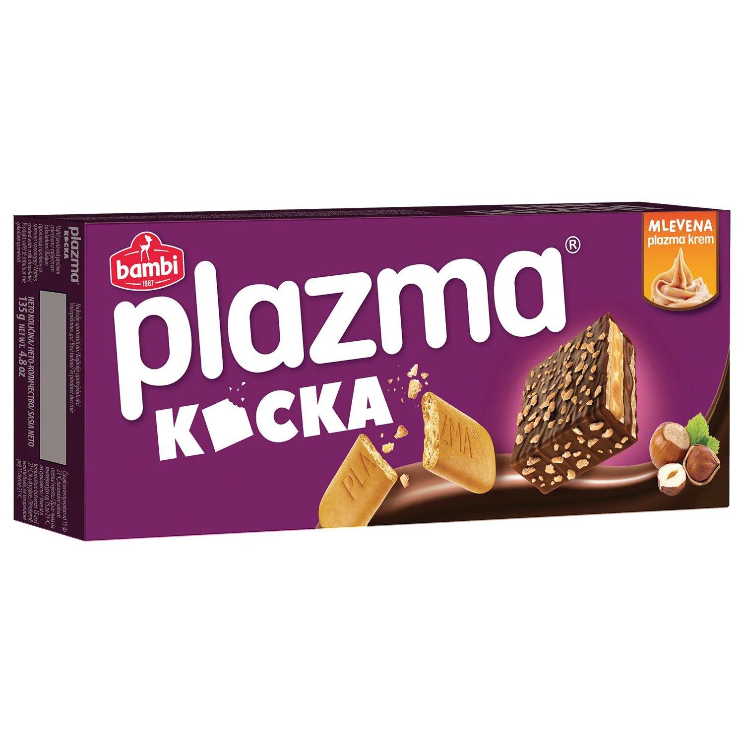 Plazma cubetti - wafer ripieni